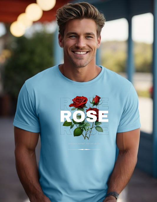 Bloom Boldly: Rose Graphic Tee