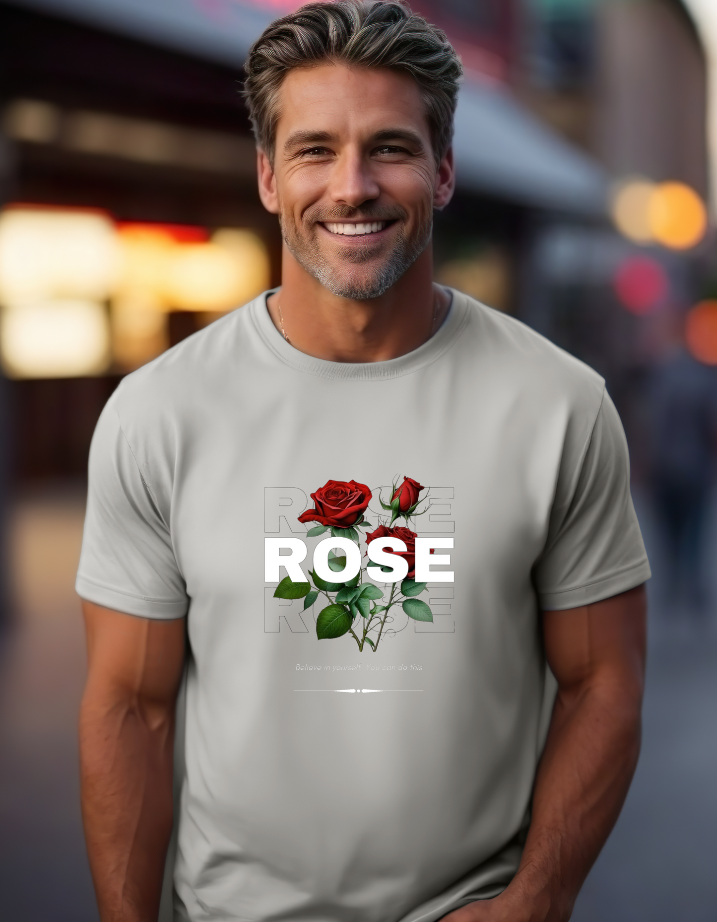 Bloom Boldly: Rose Graphic Tee