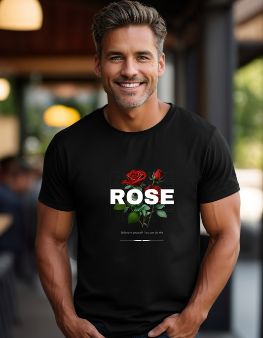 Bloom Boldly: Rose Graphic Tee